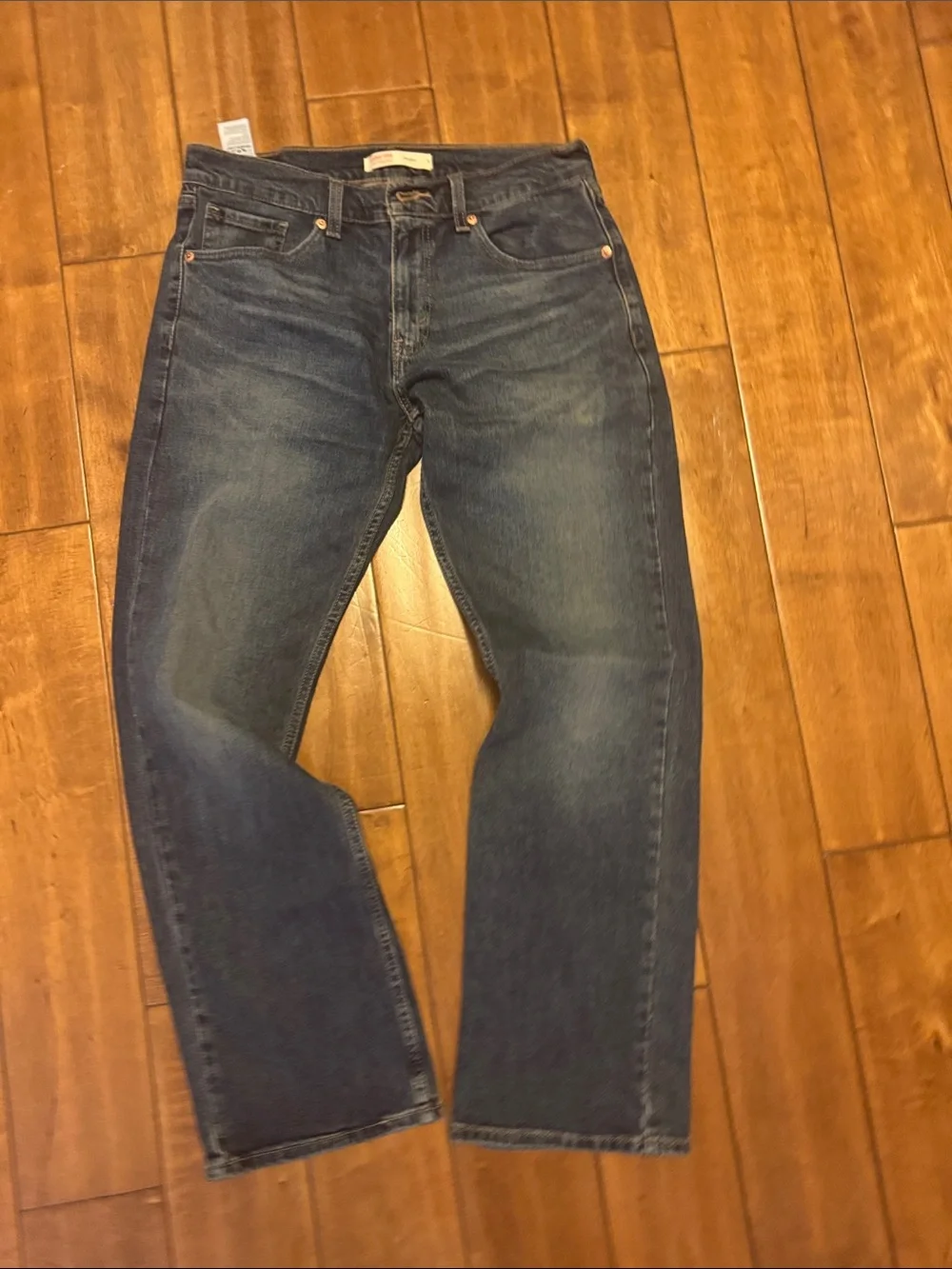 Levi's Men's Relaxed Fit Blue Jeans 29x 30. Stretchy. New.